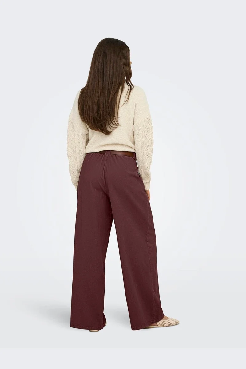 Only - Onlsvea-Nessa Cord Wide Pant Cc Tlr - 5120823 Decadent Chocolate