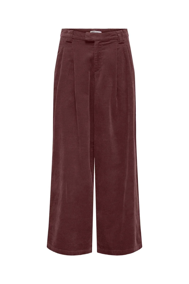 Only - Onlsvea-Nessa Cord Wide Pant Cc Tlr - 5120823 Decadent Chocolate