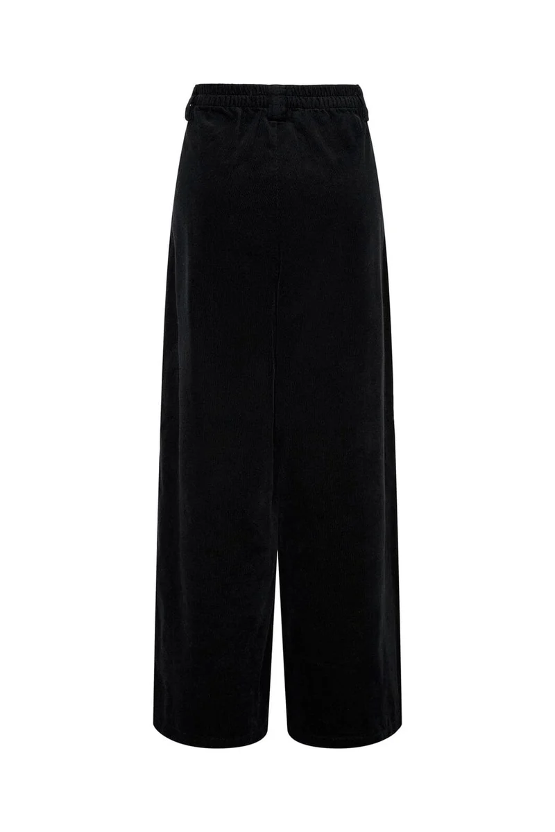 Only - Onlsvea-Nessa Cord Wide Pant Cc Tlr - 4854244 Black