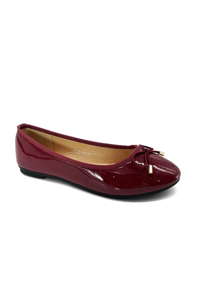 Bloom - Nigella Ballet Flats - Burgundy