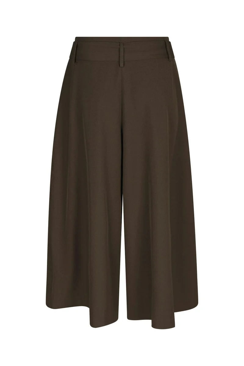 Neo Noir - Rilene Midi Pants 169844 - 676 - Dark Brown