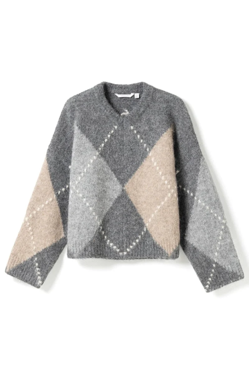 Noella - Lai Knit 14670001 - 507 - Grey Mix