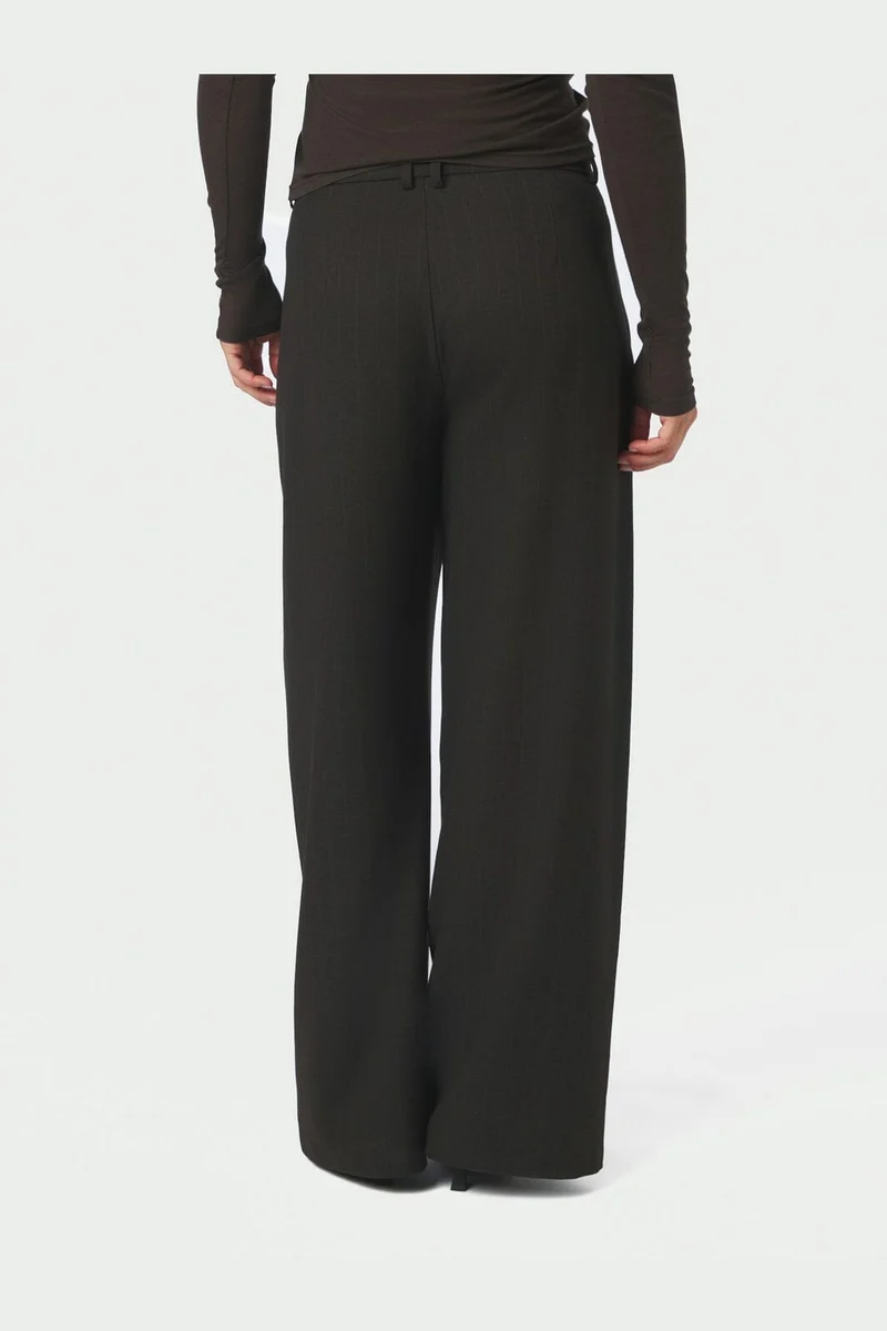 Neo Noir - Essiall Pinstripe Pants 170084 - 132 - Antracit