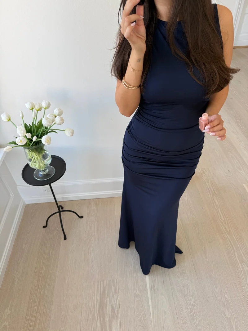Byic - Annaic Maxi Dress A25330 - Navy