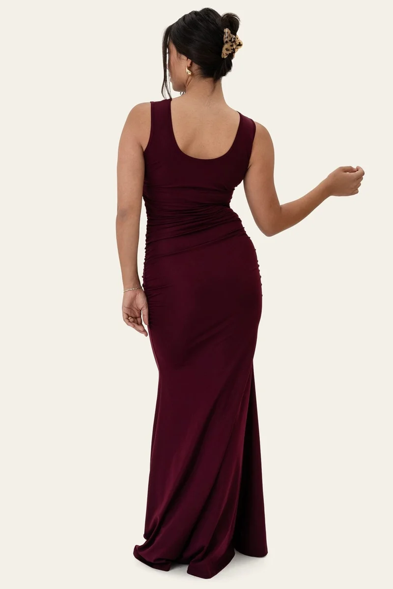 Byic - Annaic Maxi Dress A25330 - Bordeaux