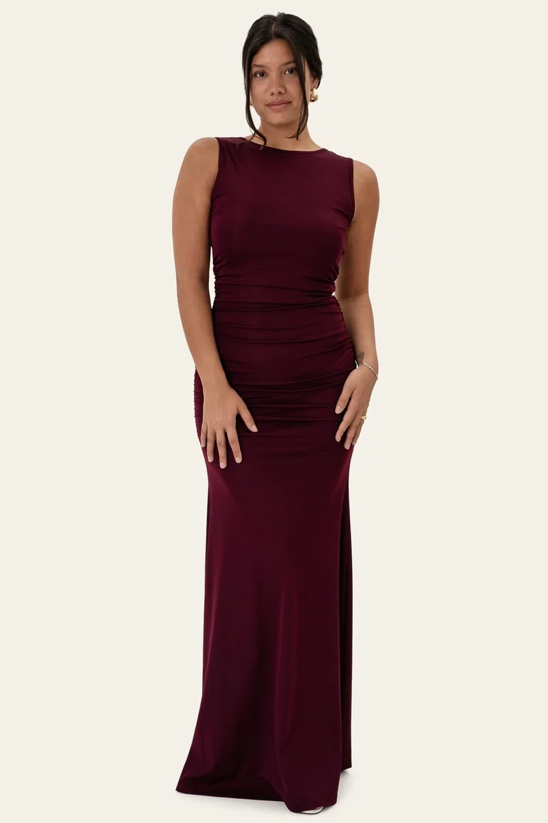 Byic - Annaic Maxi Dress A25330 - Bordeaux