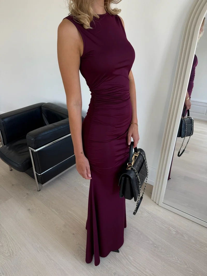 Byic - Annaic Maxi Dress A25330 - Bordeaux