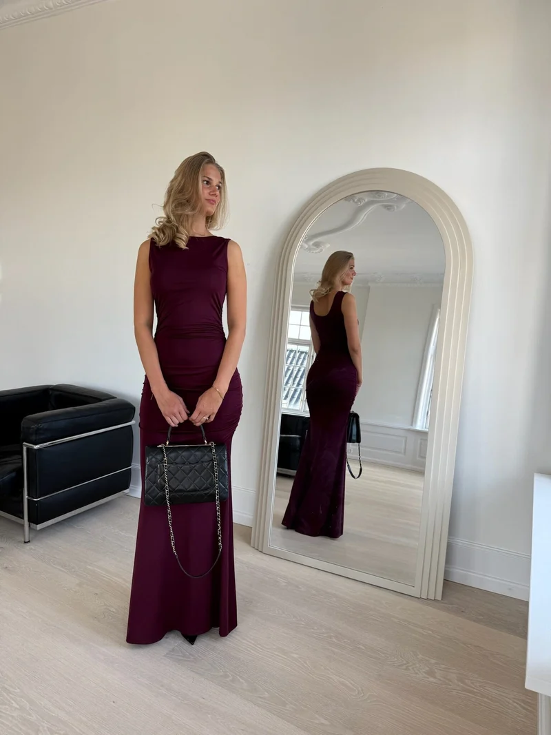 Byic - Annaic Maxi Dress A25330 - Bordeaux