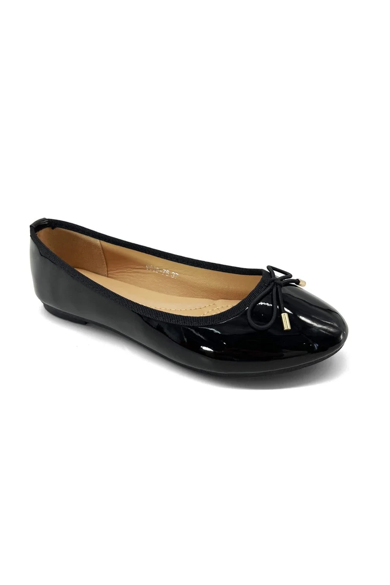 Bloom - Nigella Ballet Flats - Black
