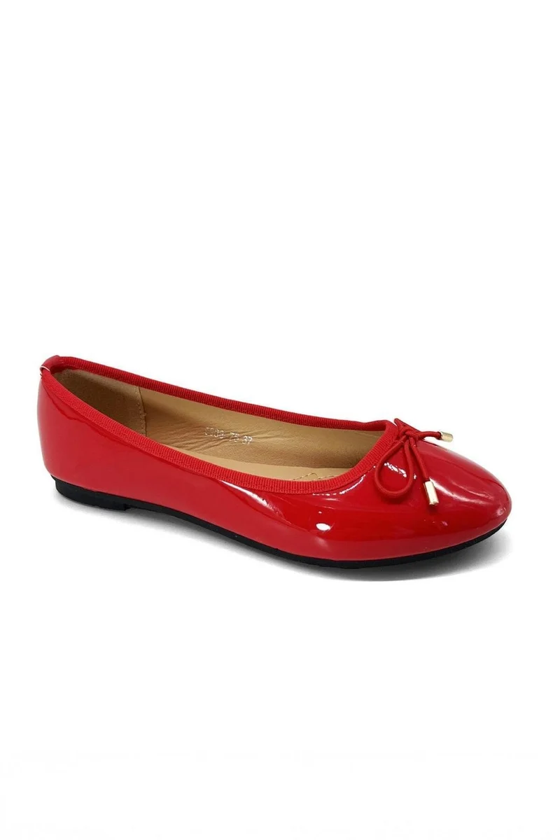 Bloom - Nigella Ballet Flats - Red