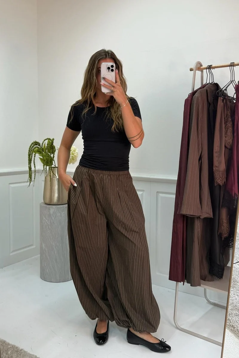 Dear Molly - Ballon pants 164678b - brown