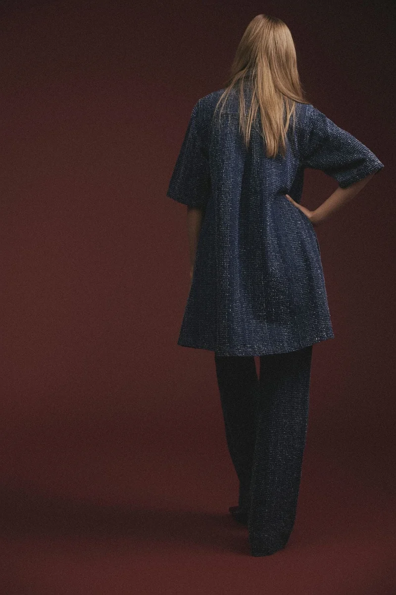 MSCH Copenhagen - Mschibo 2/4 Dress 19576 - Mid Blue Wash