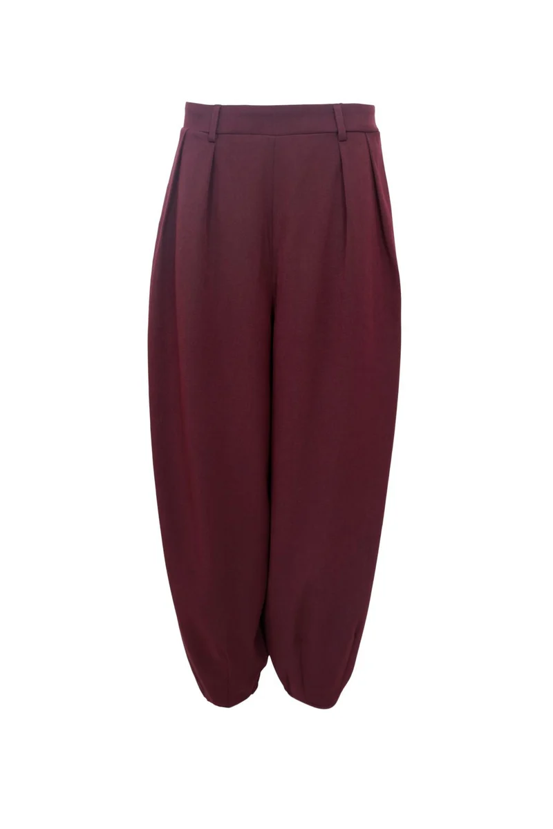 Black Colour - Bcamina Balloon Pant 41238 - Plum
