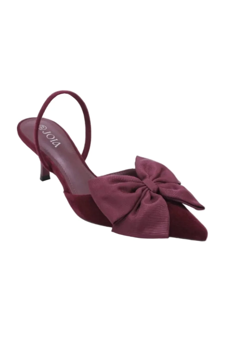 Bloom - Borage Stiletto - Burgundy