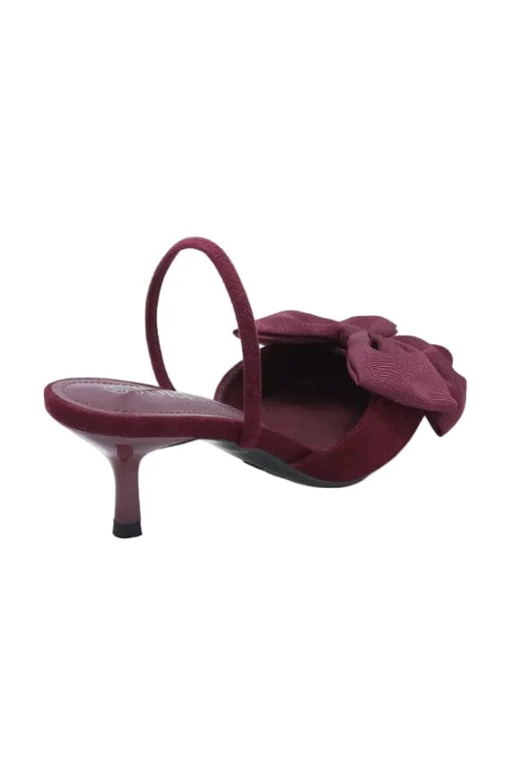 Bloom - Borage Stiletto - Burgundy
