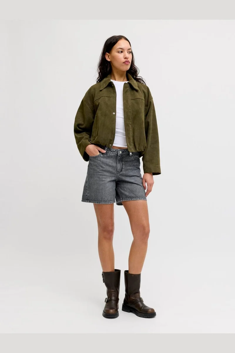 Jjxx - Jxseville Short Shorts Ln - 4905676 Dark Grey Denim