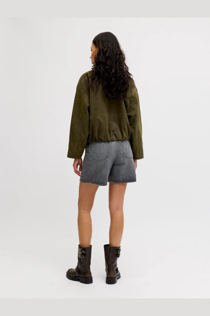 Jjxx - Jxseville Short Shorts Ln - 4905676 Dark Grey Denim