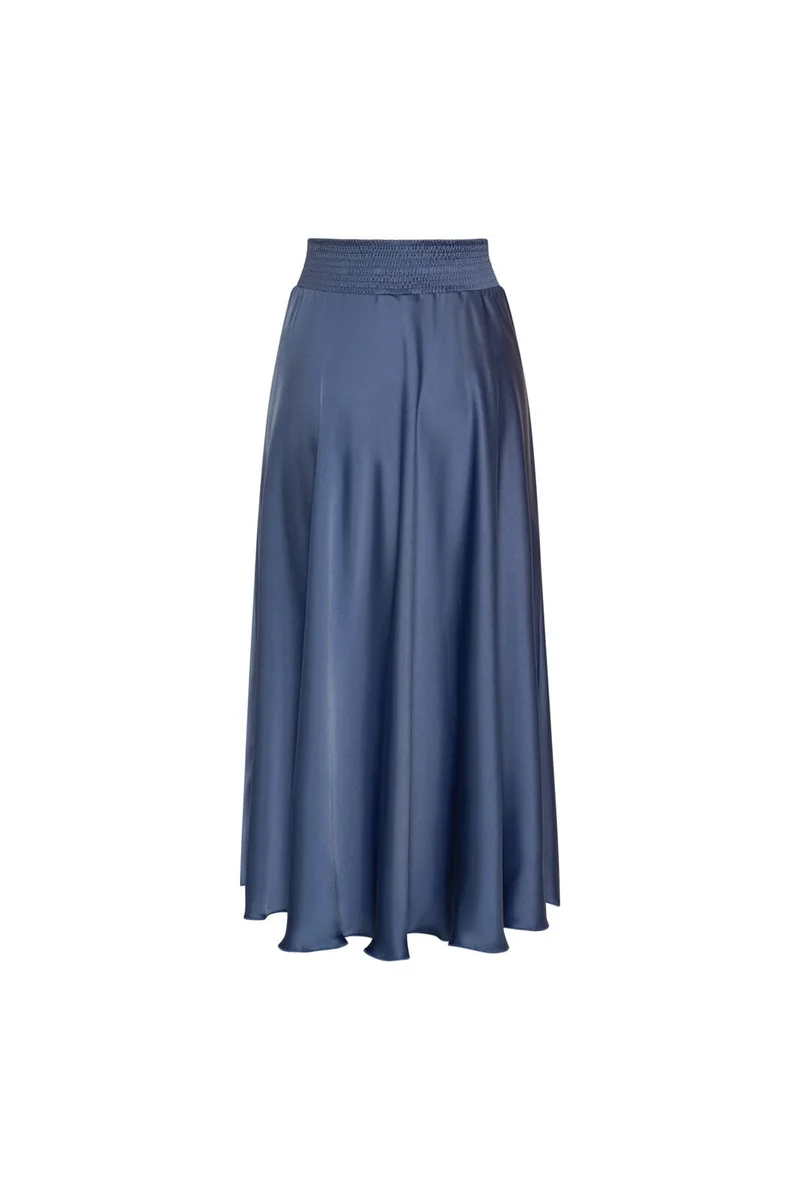 Karmamia - Savannah Skirt 2478 - Semi Rich Crown Blue