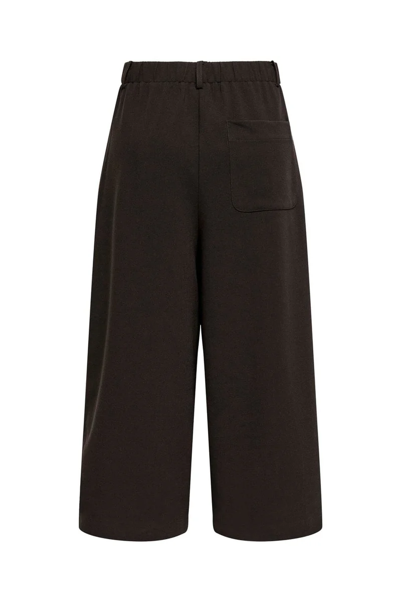 Only - Onllyon Wide Leg Culotte Pant - 5171629 Chocolate Torte
