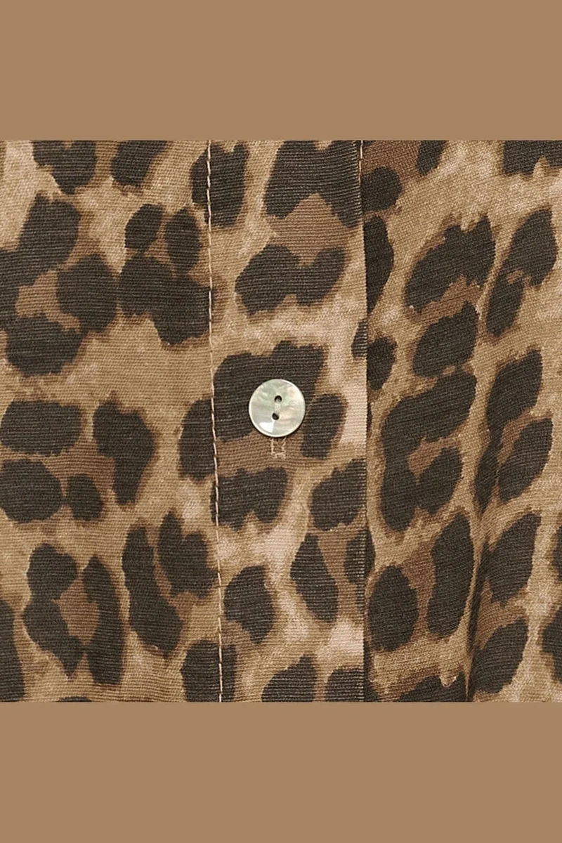 Marta Du Chateau - Mdcvianne Shirt 26133 - Camello Leo