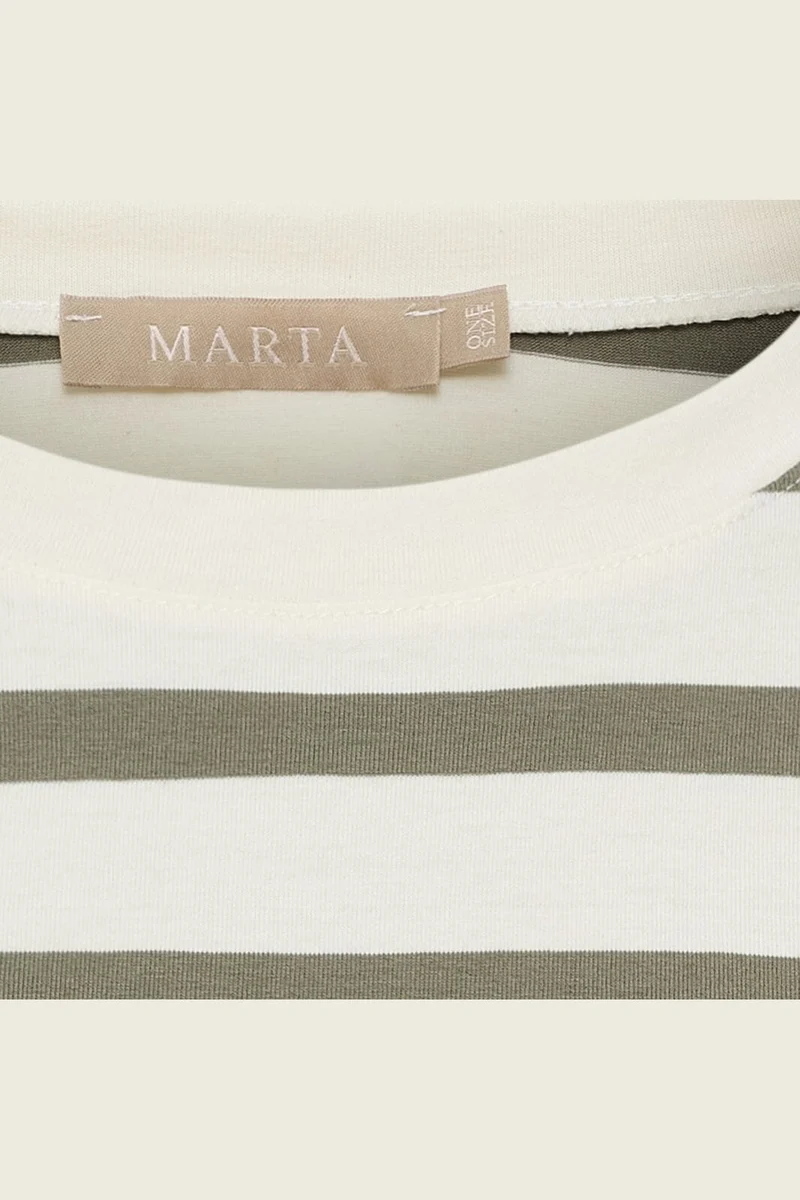 Marta Du Chateau - Mdcsage Tee 8577 - Olive