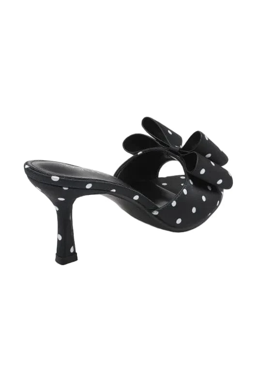 Bloom - Wallflower Stiletto - Black