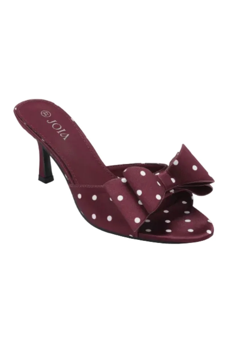 Bloom - Wallflower Stiletto - Burgundy
