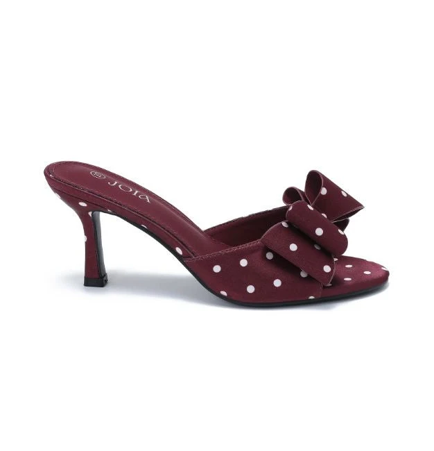 Bloom - Wallflower Stiletto - Burgundy