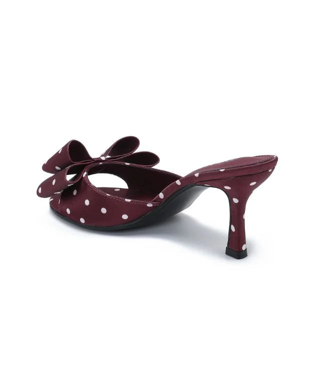 Bloom - Wallflower Stiletto - Burgundy