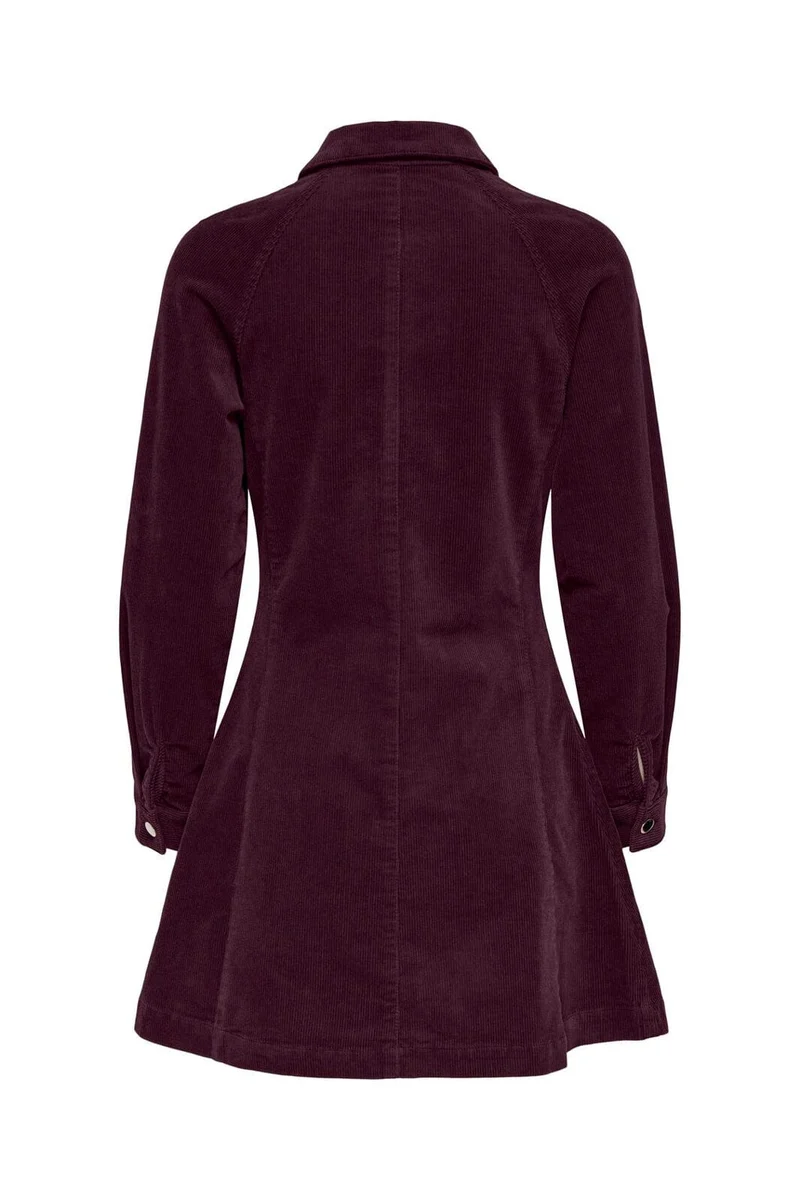 Only - Onlzeva L/S Short Cord Dress Cc - 5101105 Fig