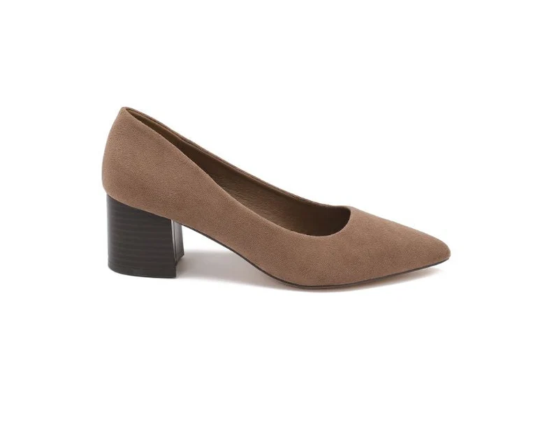 Bloom - Amaranth Stiletto - Camel