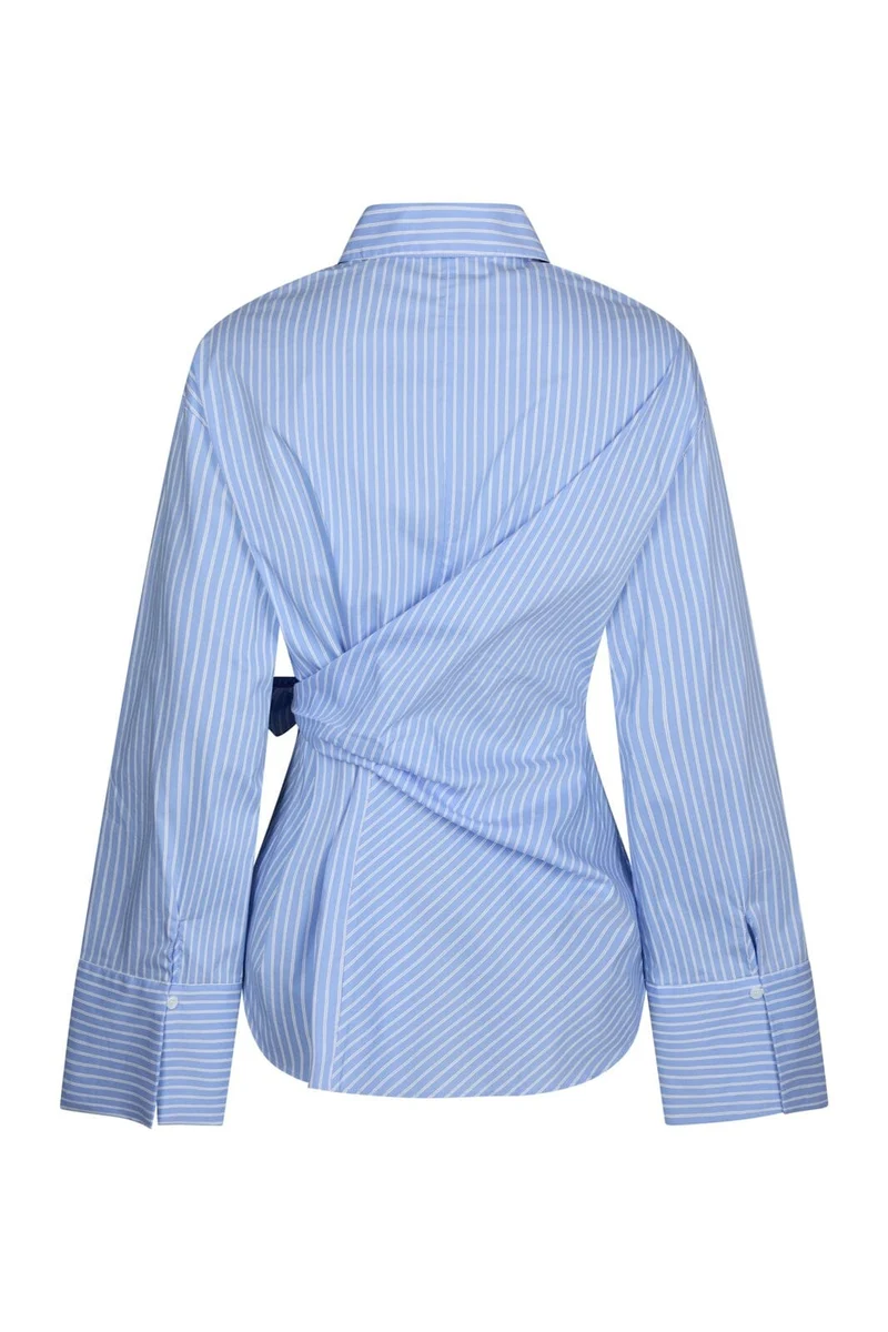 Neo Noir - Helisa Stripe Shirt 169821 - 145 - Light Blue