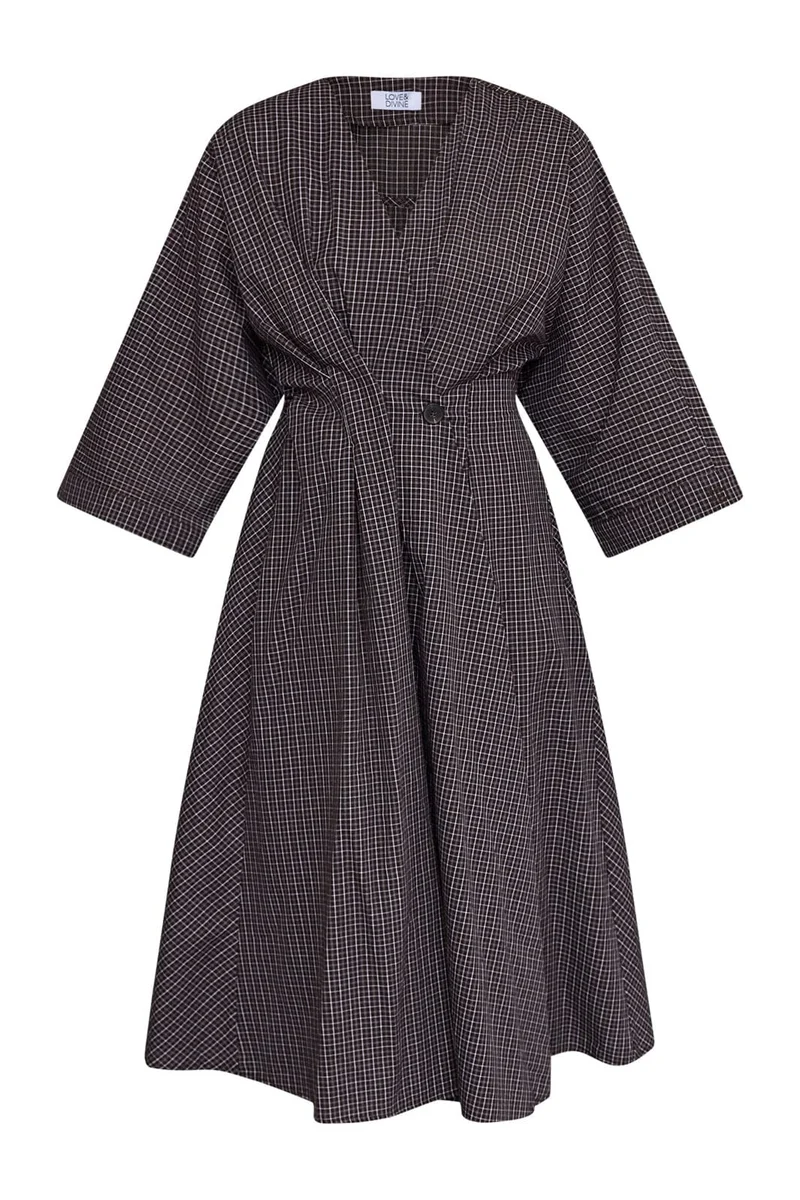 Love & Divine - Love1602-1 20398 - 842 - Brown Check