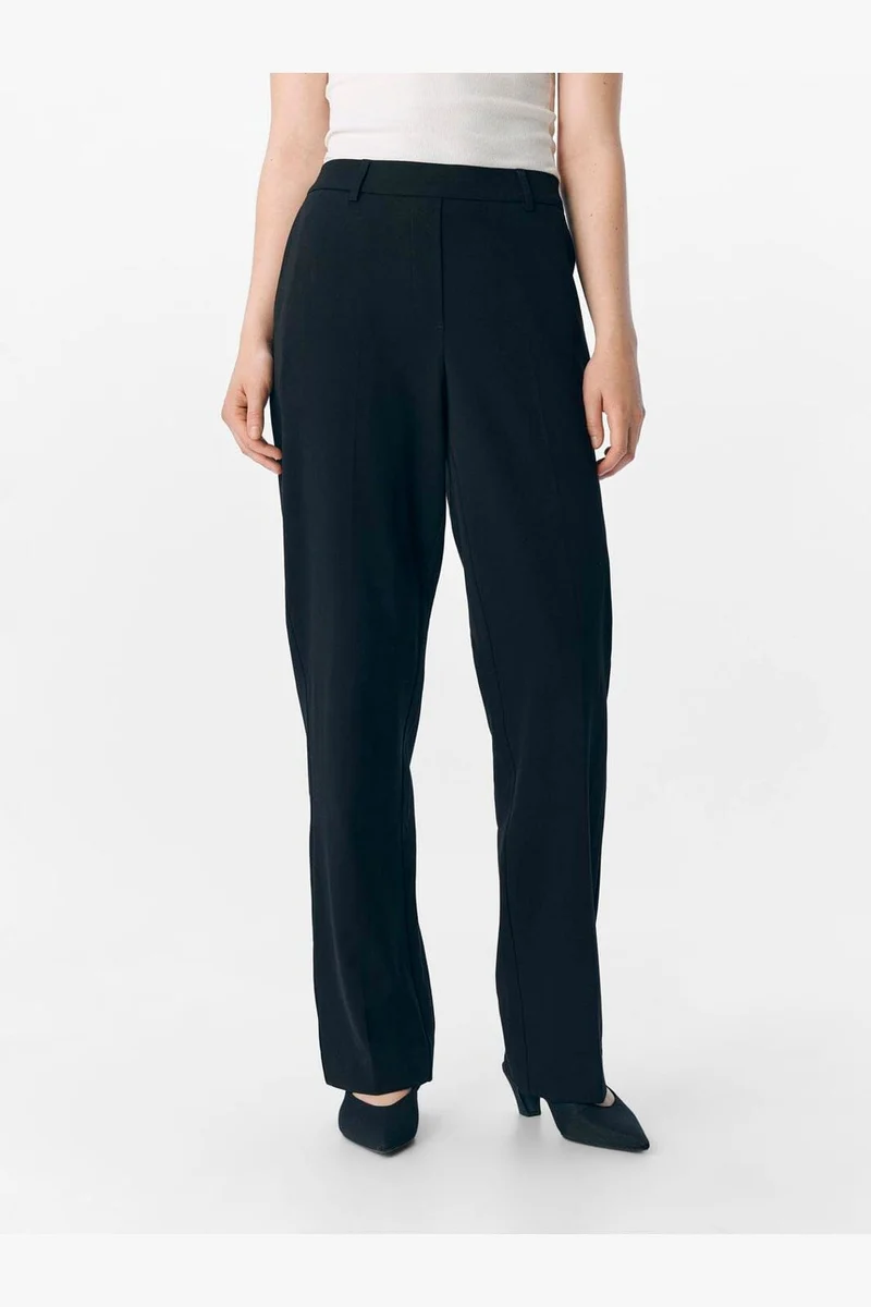 Object - Objlisa Straight Pant - 4855284 Black