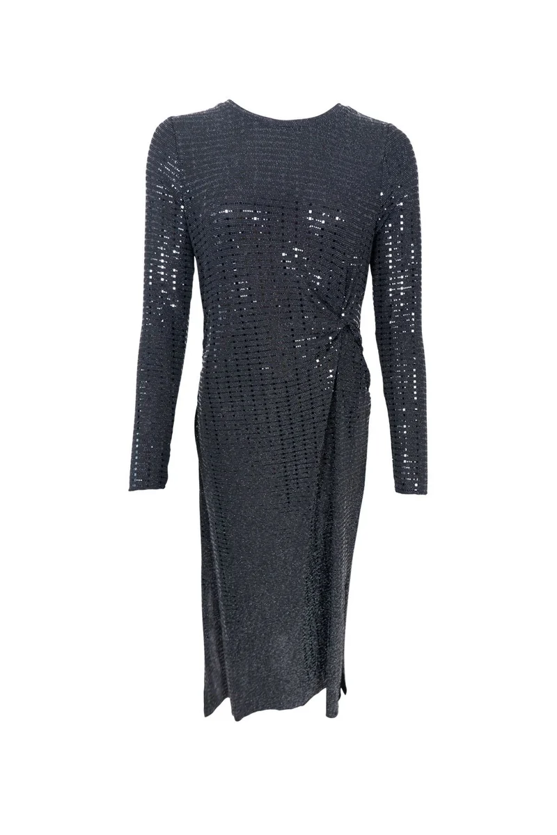 Black Colour - Bcrosalie Glitter Dress 41271 - Black