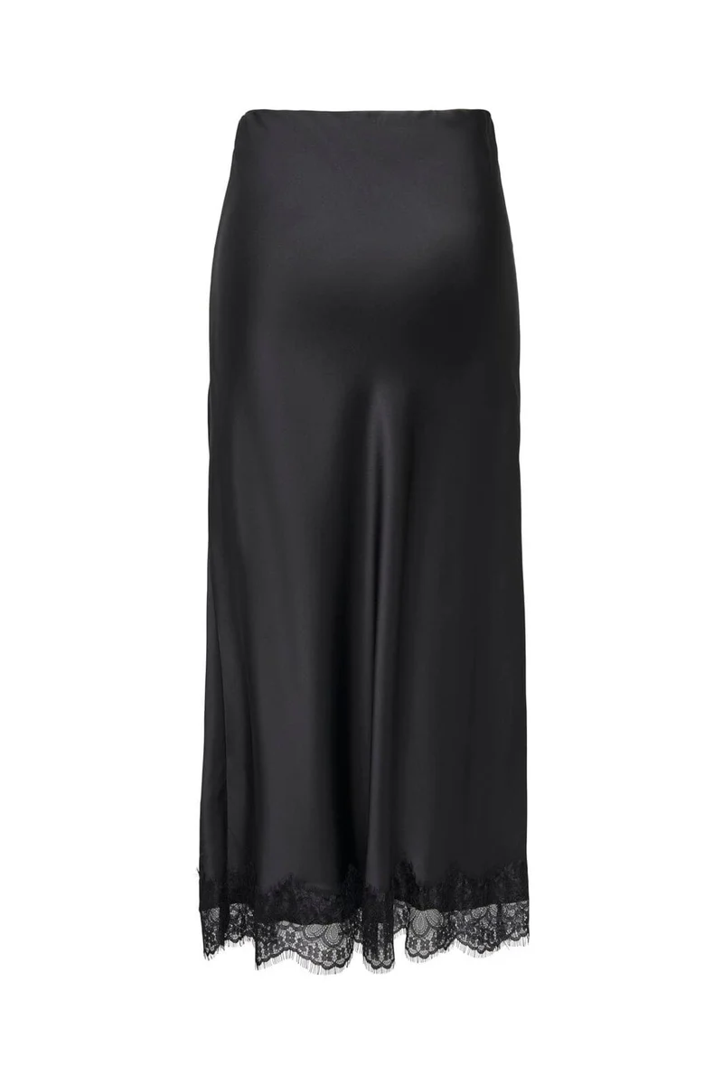 Only - Onlmenus Long Lace Skirt - 5100200 Black