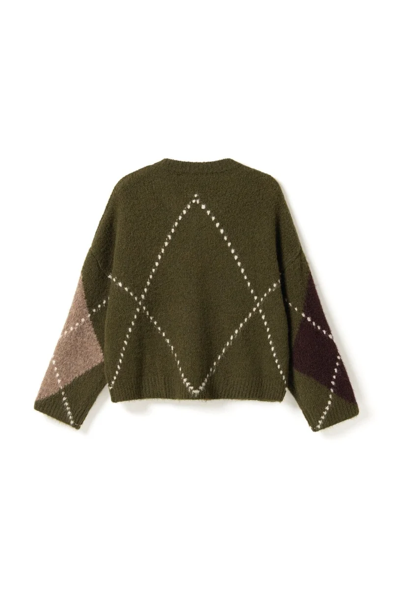 Noella - Lai Knit 14670001 - 1512 - Avocado Green Mix