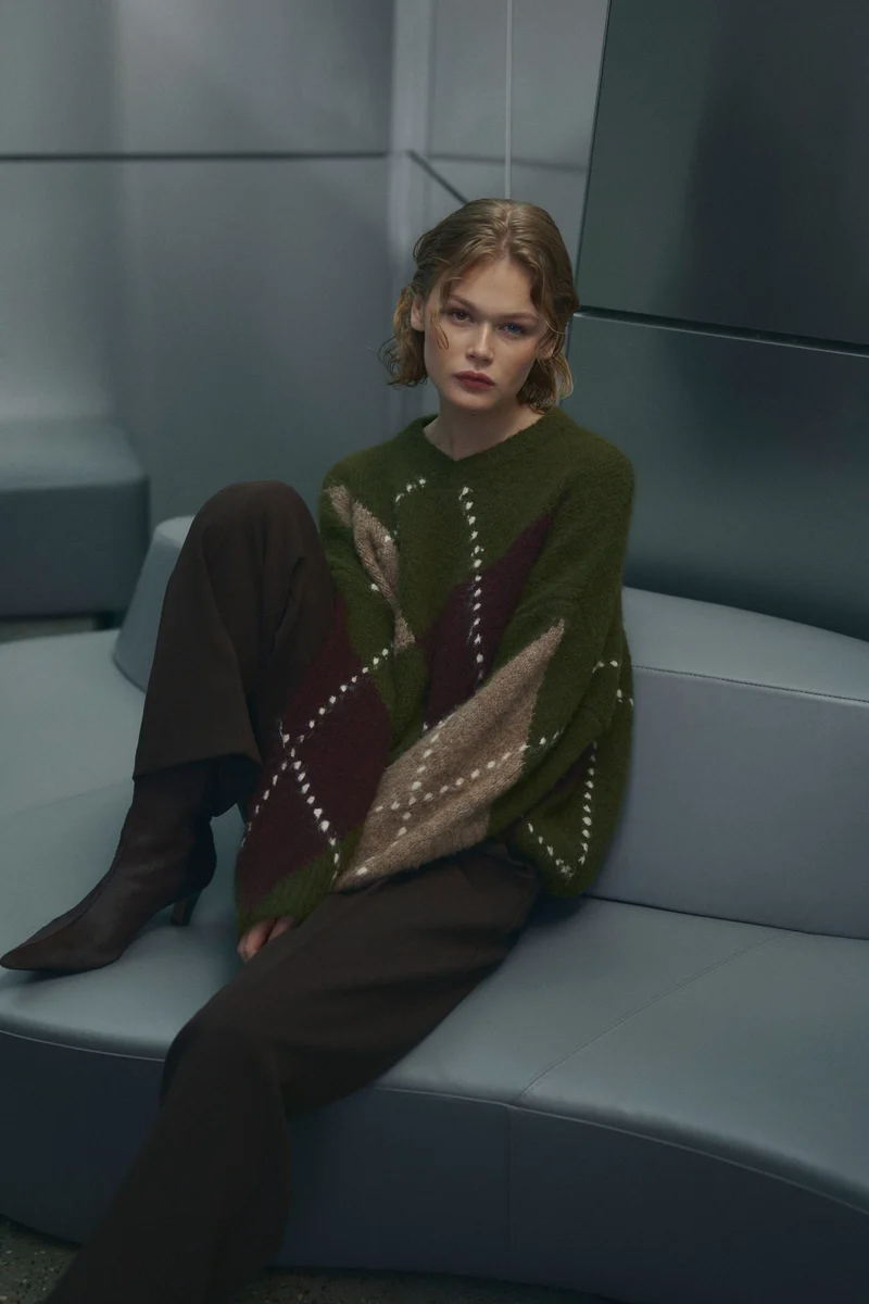 Noella - Lai Knit 14670001 - 1512 - Avocado Green Mix