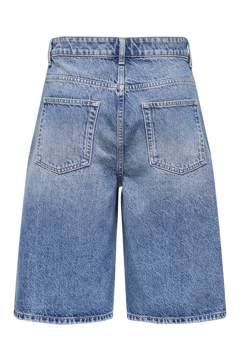 Only - Onlmate Reg Baggy Long Shorts - 4674440 Medium Blue Denim
