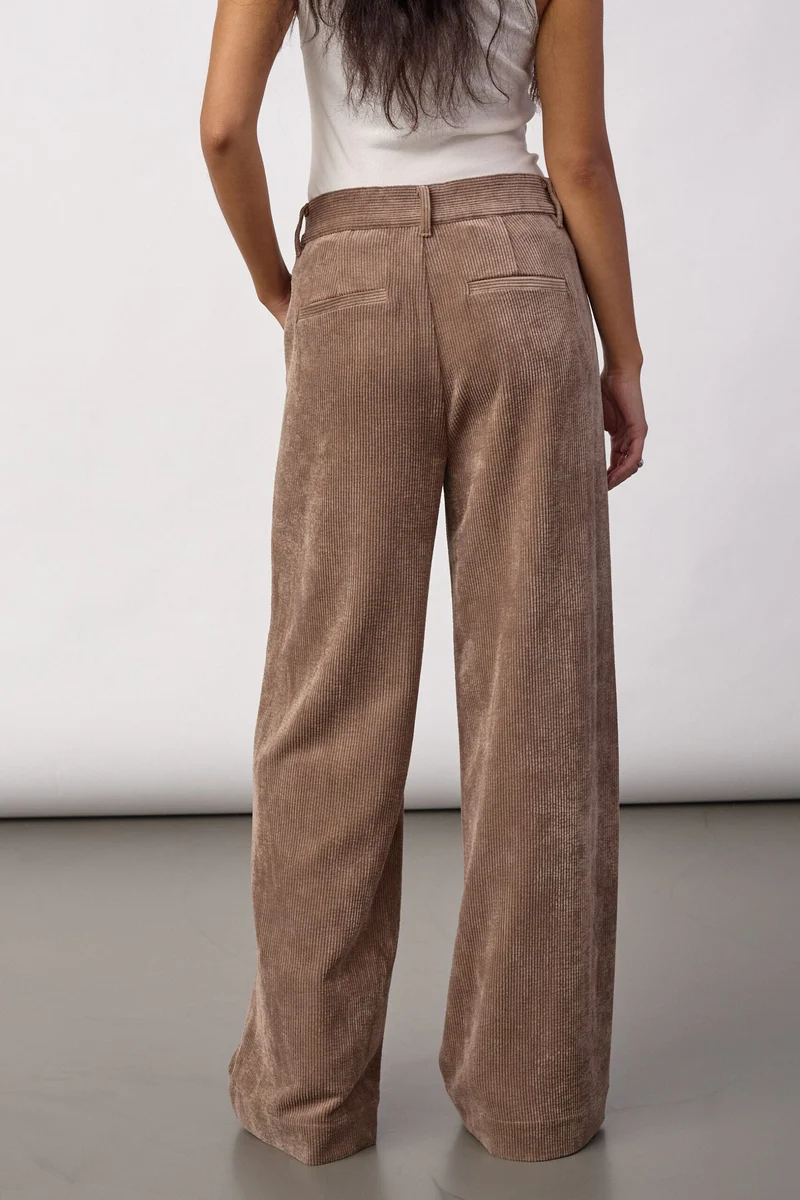 Co´Couture - Daisycc Cord Pant 500574 - 20009 - Walnut