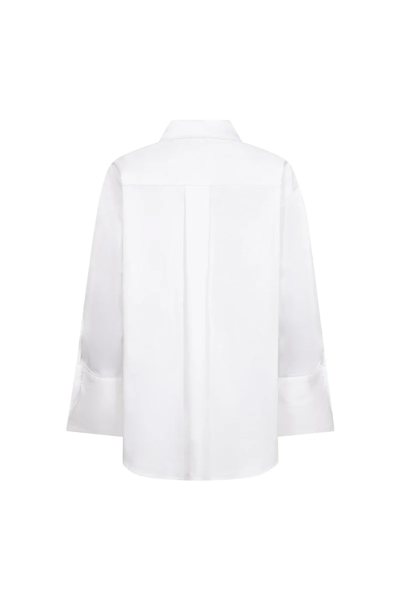 Co´Couture - Daliacc Oversize Shirt 500396 - 10001 - White