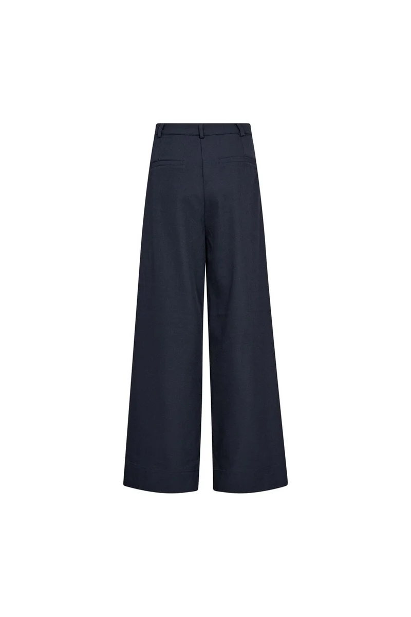 Co´Couture - Lunacc Pleat Pant 500391 - 40007 - Navy
