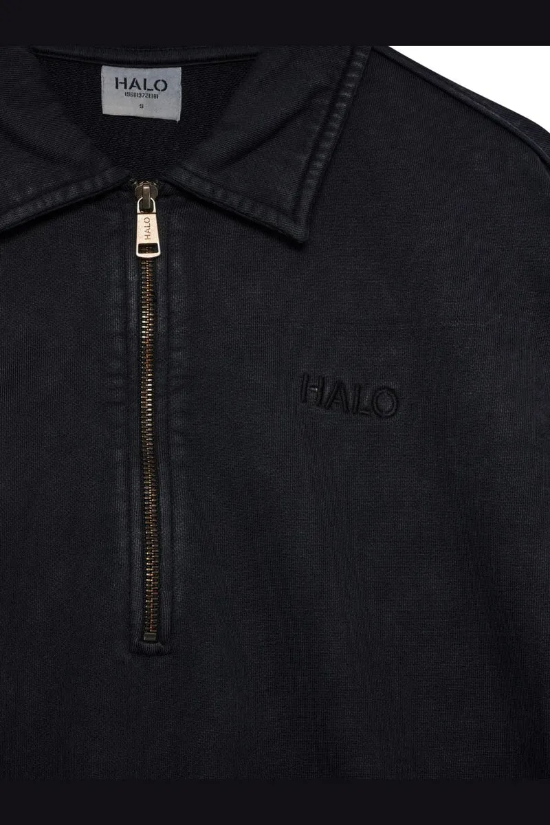 Halo - Boxy Polo Sweat 234449 - 2001 - Black