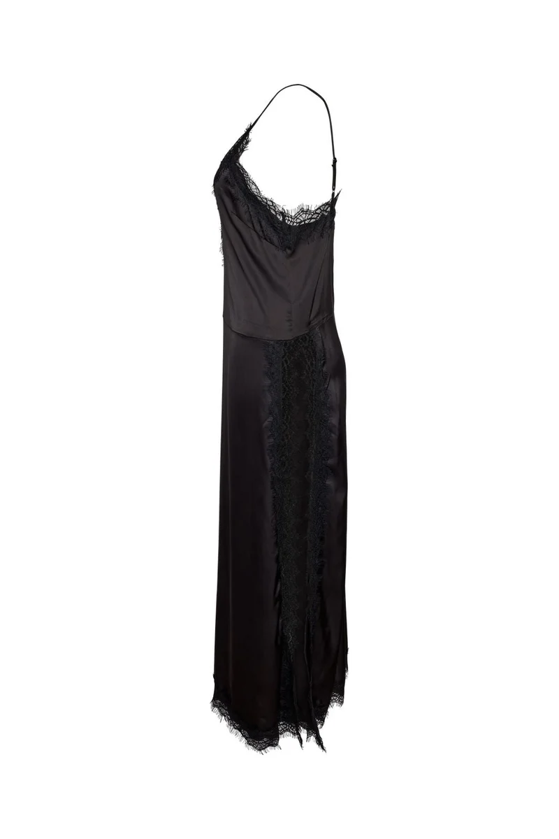 Noisy May - Nmlouise Sl Strap Lace Dress - 5081996 Black
