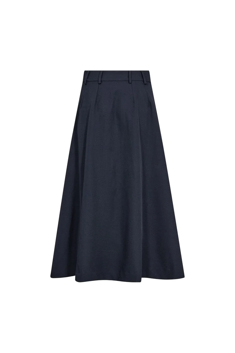 Co´Couture - Lunacc New Pocket Pleat Skirt 500389 - 40007 - Navy