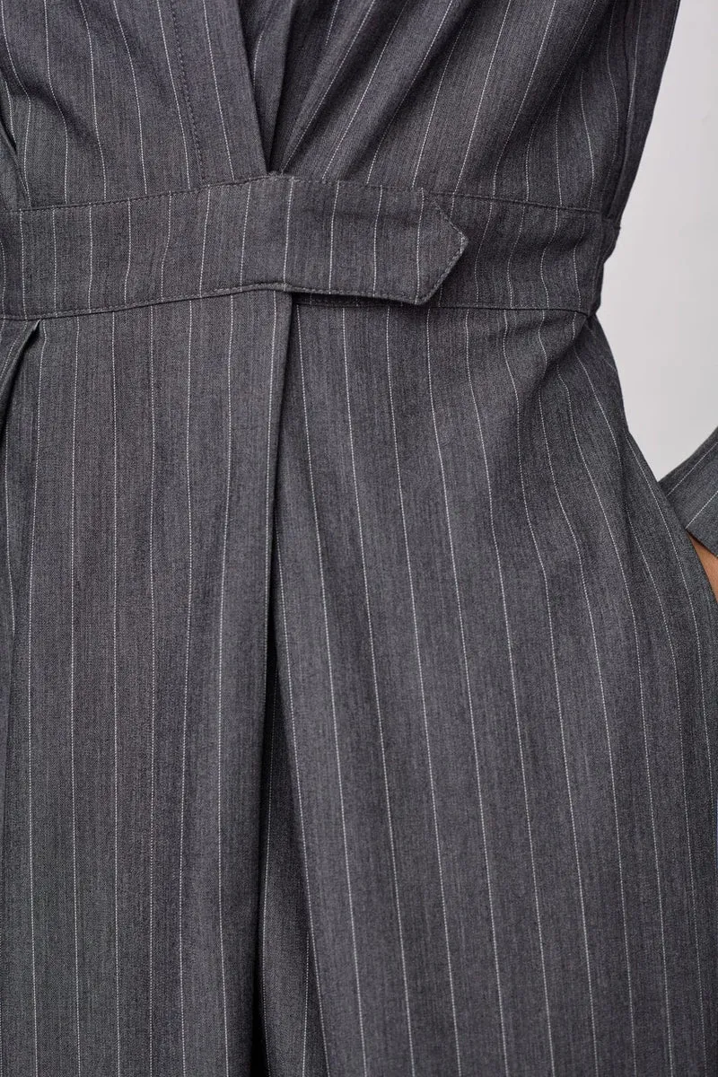 Co´Couture - Lyviacc Maxi Wrap Dress 500337 - 65003 - Mid Grey