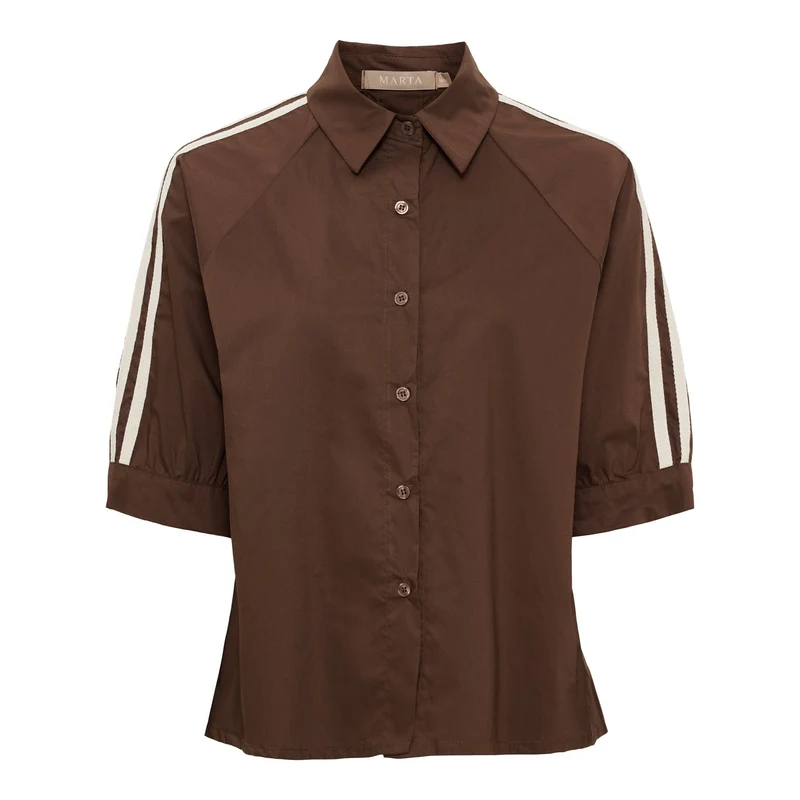 Marta Du Chateau - Mdcbambi Shirt 268819 - Moro/Panna