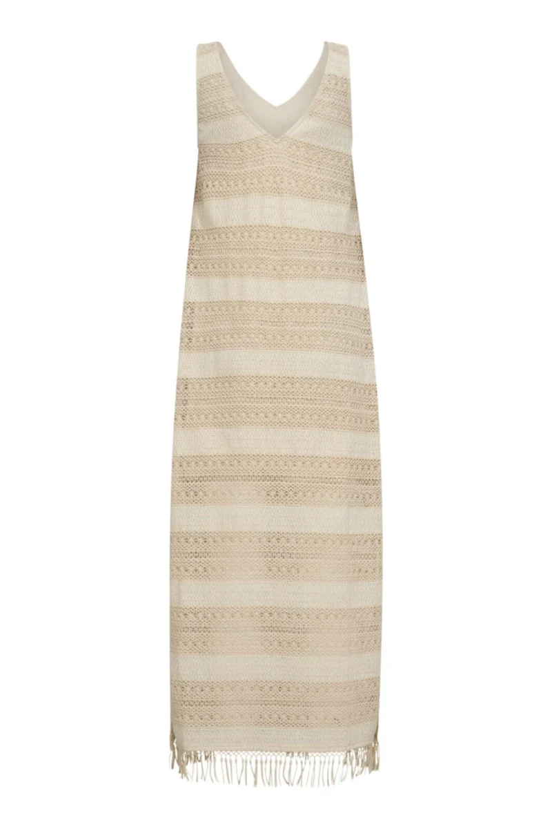 Co´Couture - Carlycc Crochet Dress 36462 - 199 - Bone