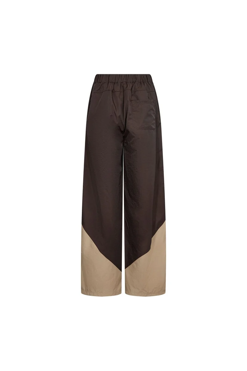 Co´Couture - Aloracc Block Pant 500847 - 20003 - Dark Brown