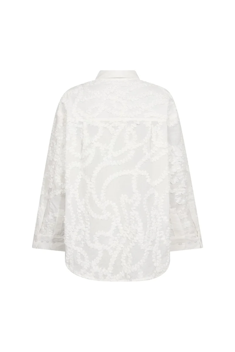 Co´Couture - Brynncc Structure Shirt 500296 - 10001 - White